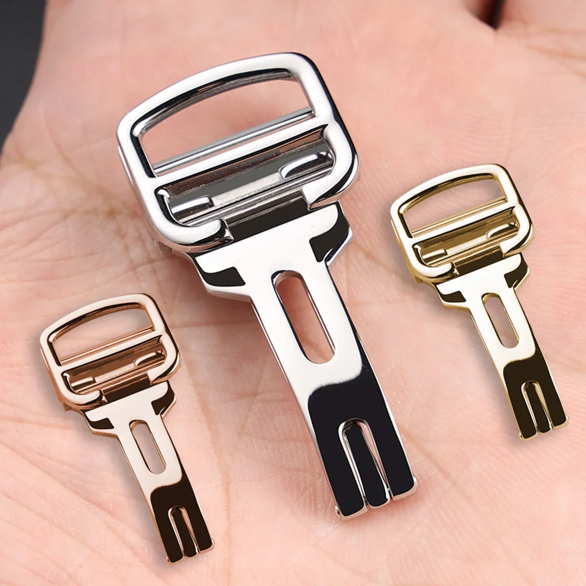 Butterfly Clasp Deployant - Gesper Jam Tangan Baja Tahan Karat