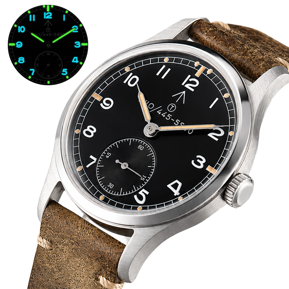 HRUODLAND Jam Tangan Pria Mili - Tropic Strap Vintage ulasan dan harga