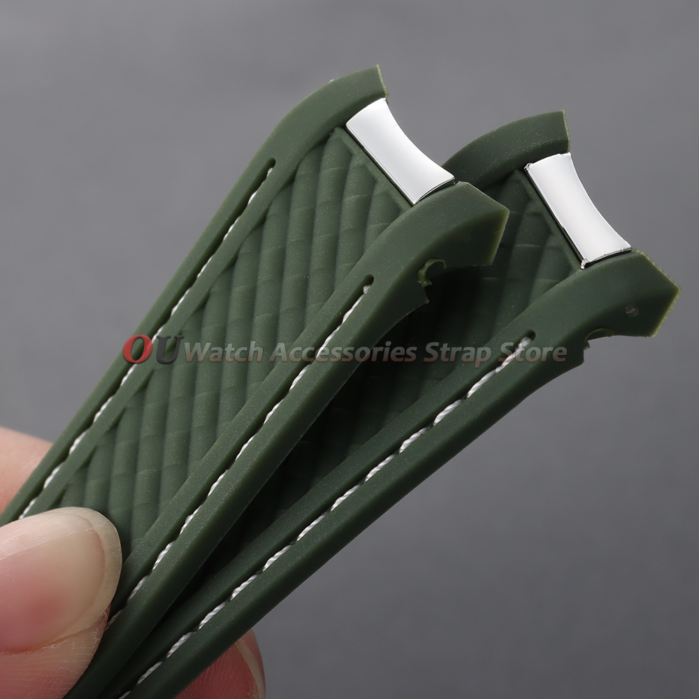 Tali Jam Silikon Ujung Melengk - Omega Watch Seamaster ulasan dan harga