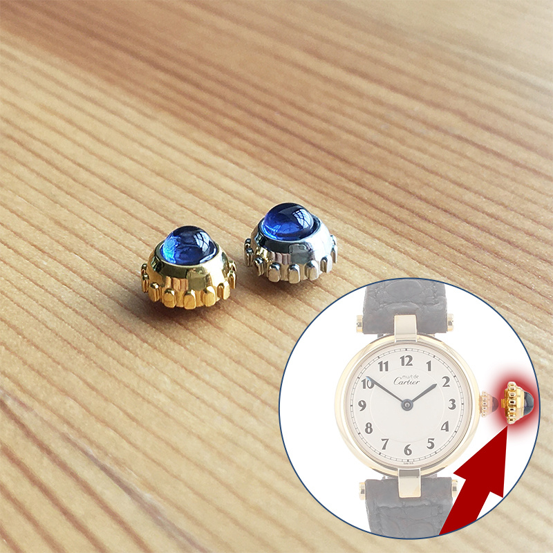 Mahkota Jam Tangan Safir untuk - Cartier Watch Tank ulasan dan harga
