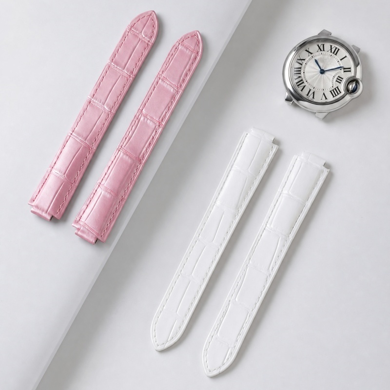Tali Jam Kulit Double Convex L - Cartier Watch Ballon Bleu ulasan dan harga