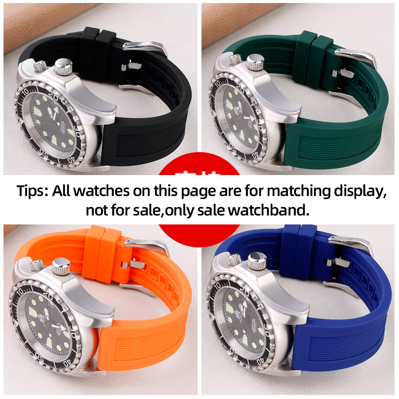 Aksesoris jam tangan silikon,  - Citizen Watch Promaster ulasan dan harga