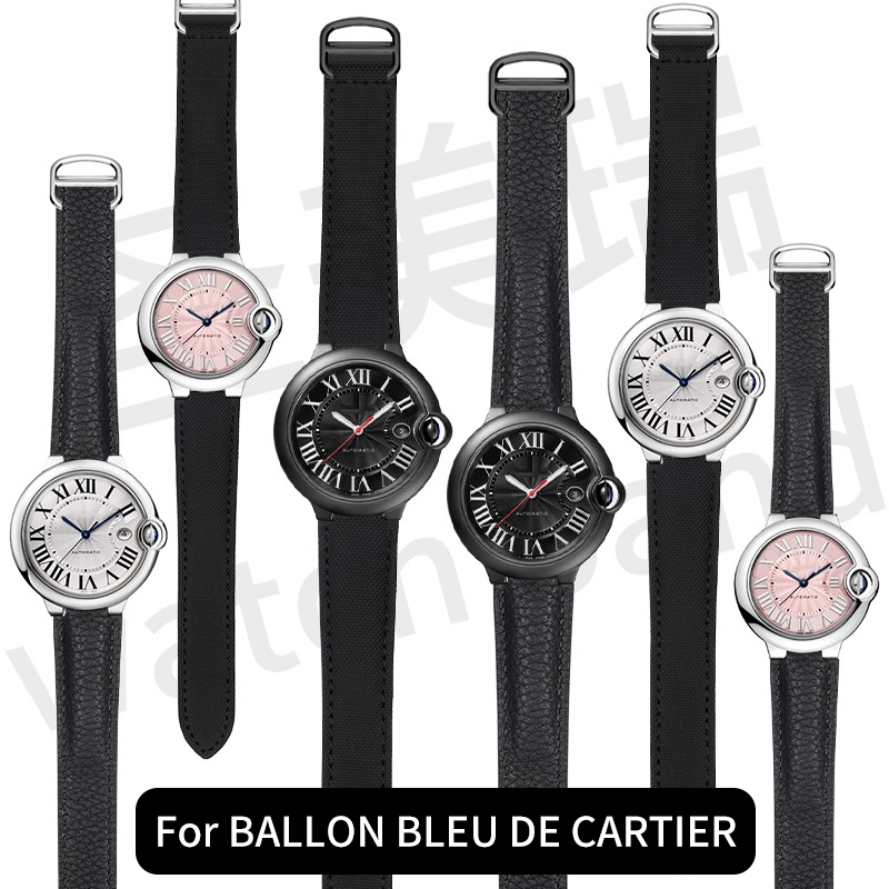 Tali jam kanvas nilon untuk BA - Cartier Watch Ballon Bleu ulasan dan harga