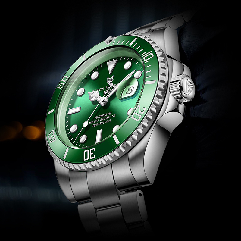 LIGE Jam Tangan Baru 2025 Jam  - Rolex Watch Submariner ulasan dan harga