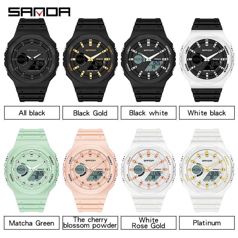 SANDA jam tangan kuarsa LED Di - Seiko Watch 5 Sports ulasan dan harga