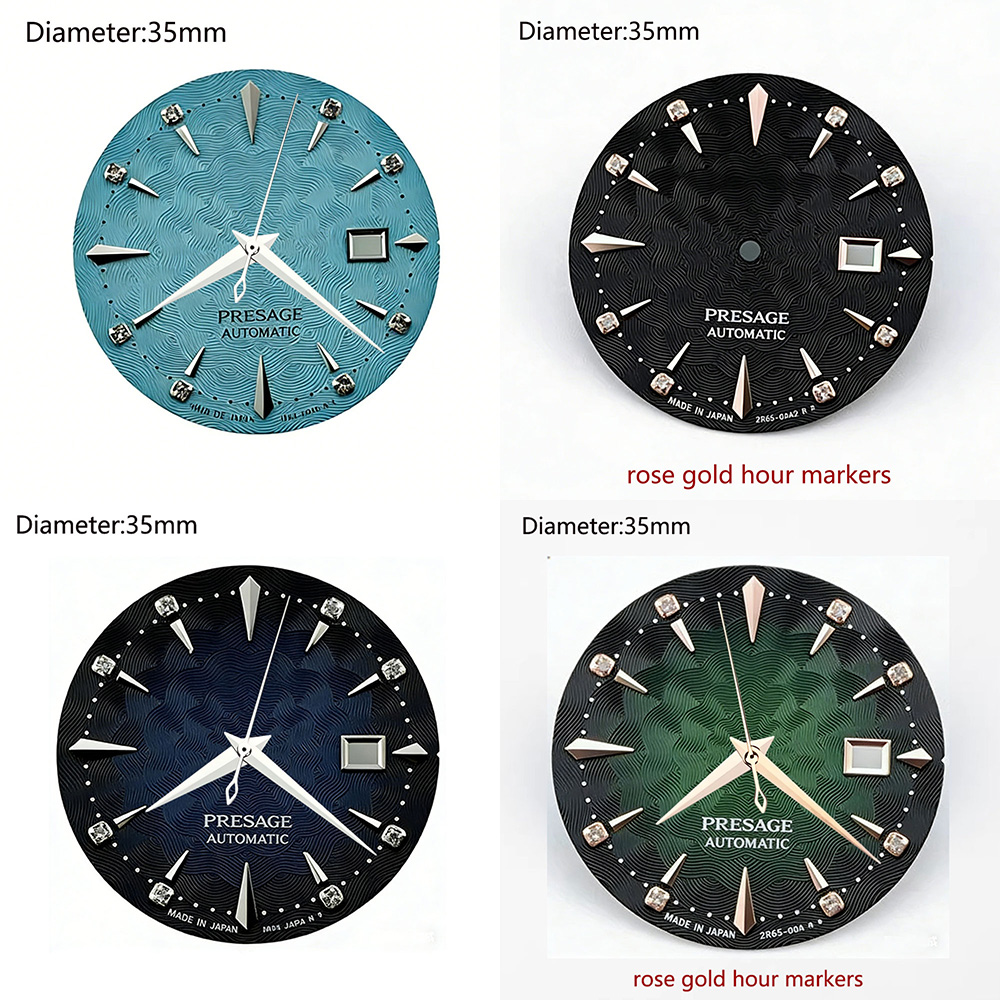 Dial jam tangan 35mm logo S pr - Seiko Watch Presage ulasan dan harga