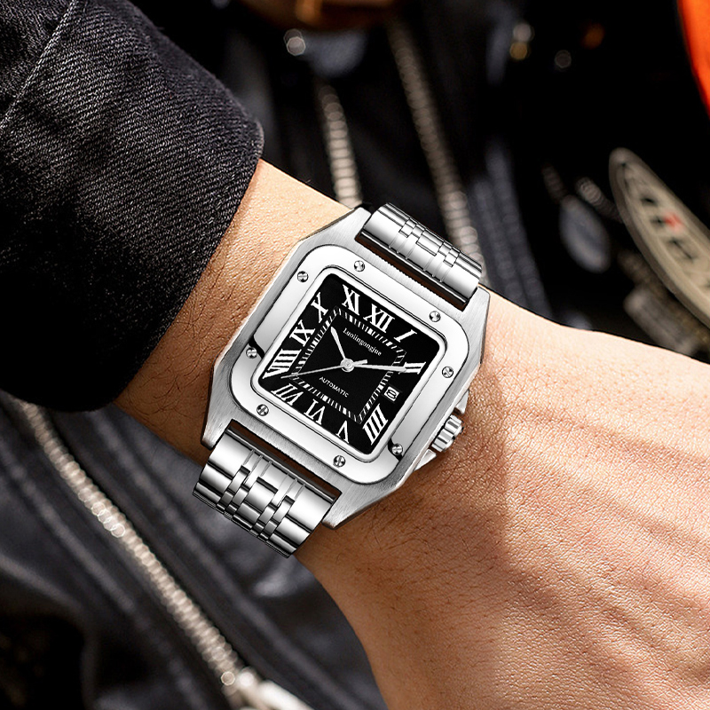 Jam Tangan Mekanis Otomatis Pe - Cartier Watch Tank ulasan dan harga