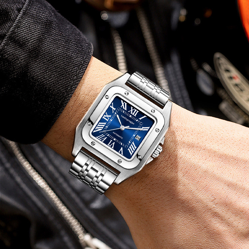 Jam Tangan Mekanis Otomatis Pe - Cartier Watch Tank ulasan dan harga
