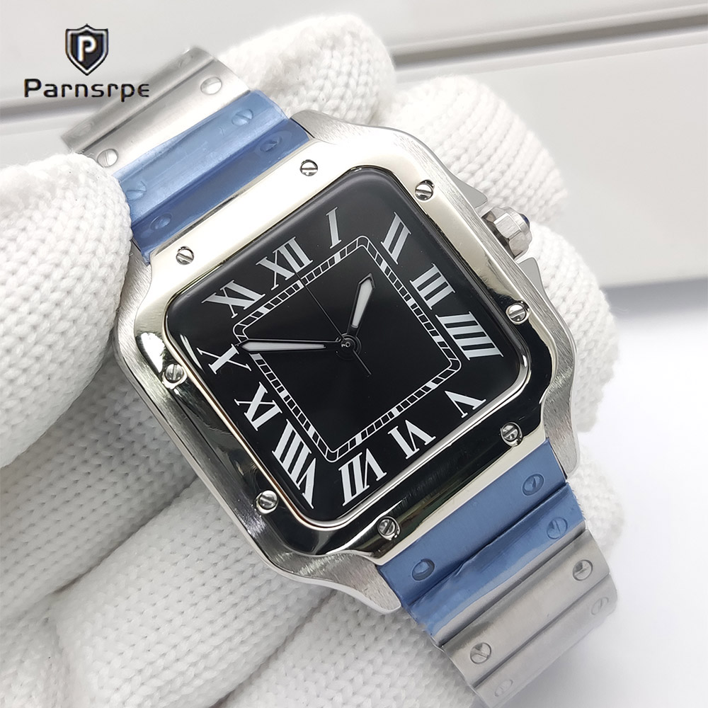 Jam Tangan Pria Casing Persegi - Cartier Watch Tank ulasan dan harga