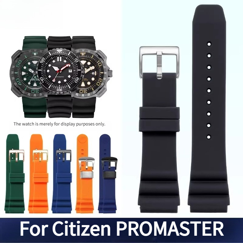 Tali Jam Tangan Silikon Tepi C - Citizen Watch Promaster ulasan dan harga