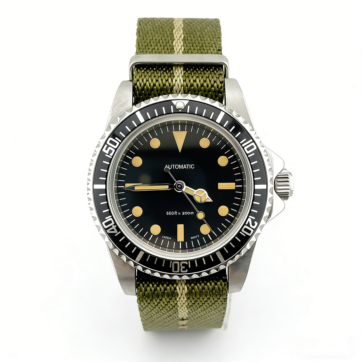 Jam Tangan Diver Retro 39.5mm  - Tropic Strap Vintage ulasan dan harga