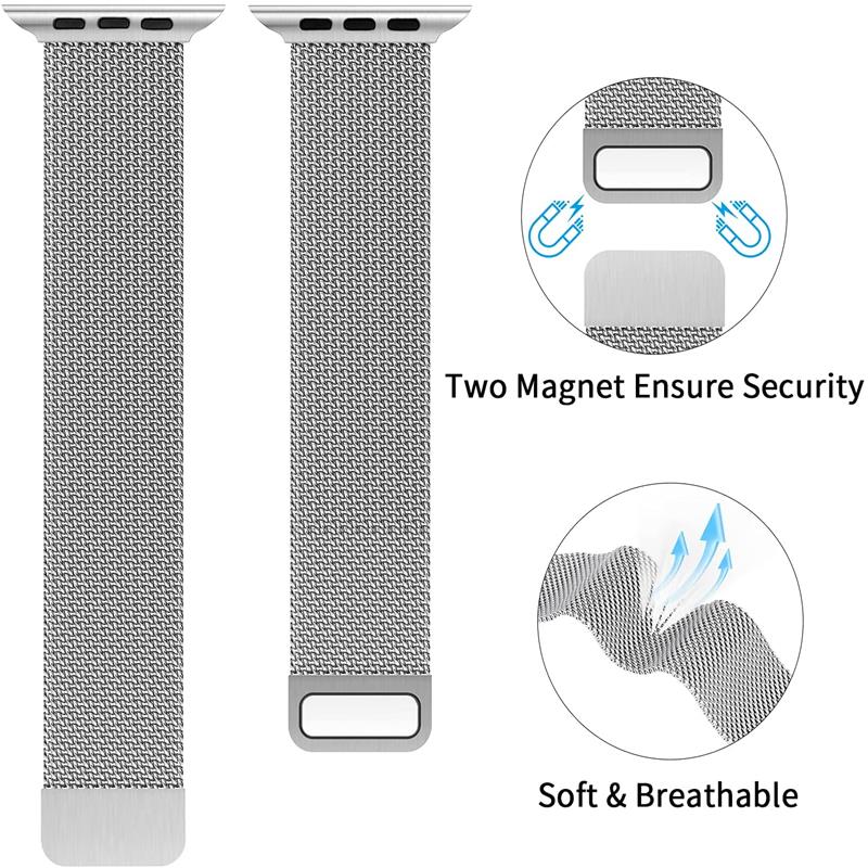 Milanese Loop untuk Apple Watc - Milanese Loop Magnetic ulasan dan harga