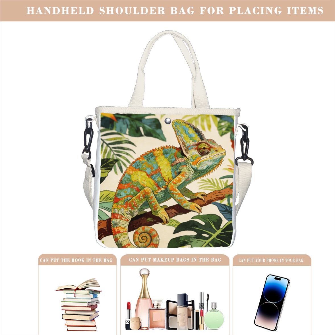 Tas Jinjing Botanical Chameleo - Tropic Strap Vintage ulasan dan harga